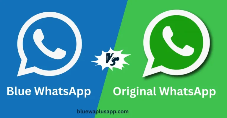 blue whatsapp vs original whatsapp